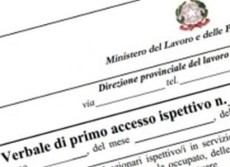 Mancata regolarizzazione del premio INAIL dei dipendenti e valore di prova del verbale ispettivo - Cassazione sentenza n. 166 del 2014