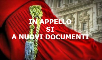 appello si a nuovi documenti