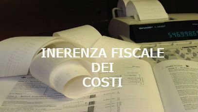 costi ed inerenza fiscale