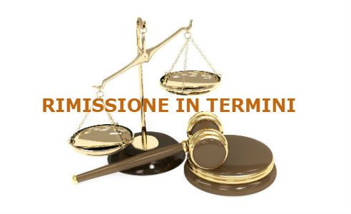 rimissione in termini applicabile al processo tributario