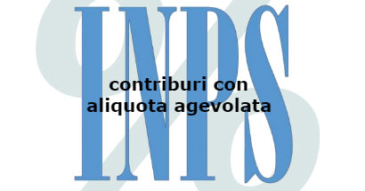 inps aliquota agevolata per i forfettari