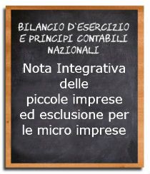 bilancio e nota integrativa semplificazioni