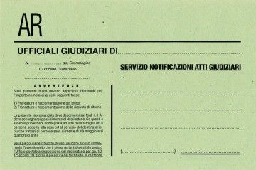 notifica dell'avviso di accertameto a familiari non conviventi
