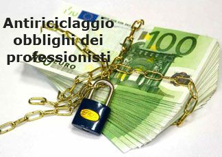 antiriciclaggio obblighi dei professionisti
