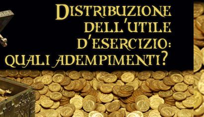 distribuzione degli utili adempimenti