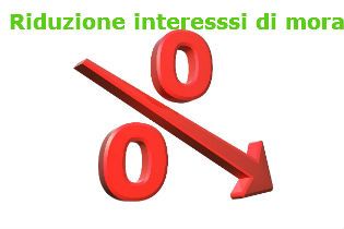 riduzione degli interessi mora