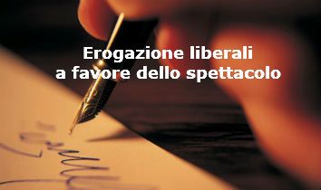 erogazioni liberali a favore dello spettacolo