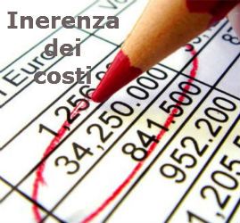 inerenza dei costi