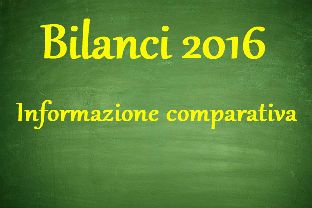 Bilancio ed obbligo dell'informazione comparativa
