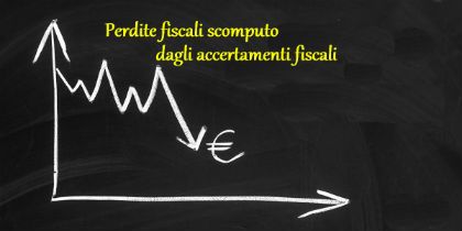 perdite fiscale possibilità per il contribuente di scomputo dagli accertamento