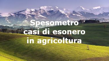 spesometro per l'agricoltura montagna