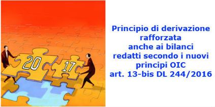 principio di derivazione rafforzata esteso anche ai principi OIC