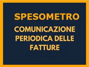 comunicazione dati fatture - SPESOMETRO