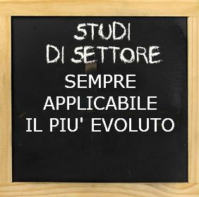 studi di settore sempre applicabile il più evoluto