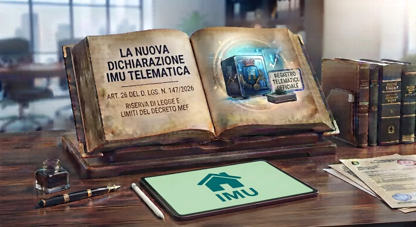 La nuova dichiarazione IMU telematica